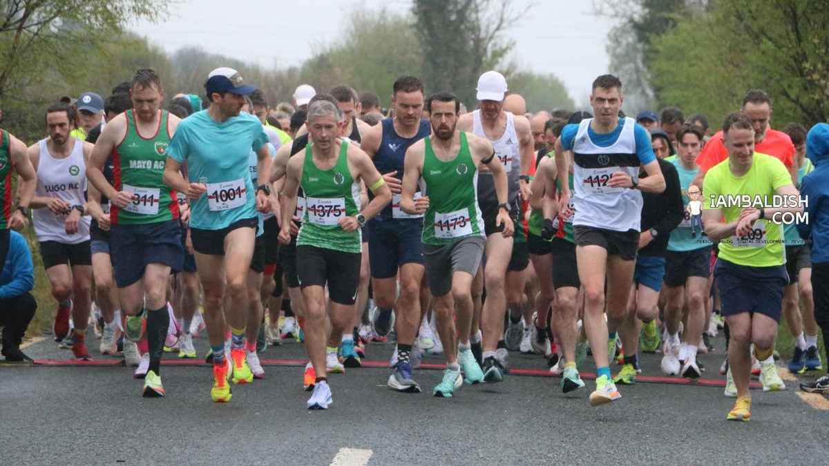 Kilmovee 10K 2026 start line